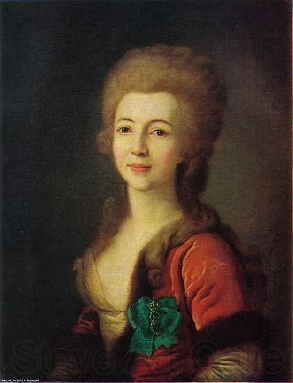 Dimitri Levitzky Portrait of Catherine Vorontsova Spain oil painting art